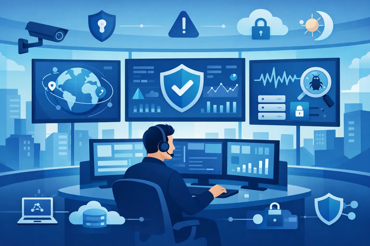 What a 24 7 SOC Monitoring Service Delivers